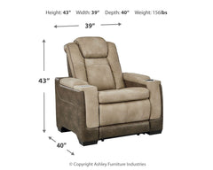 Next-Gen Durapella - Pwr Recliner/Adj Headrest
