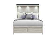 Ashley - 5 Piece Queen Bedroom Set - Brown