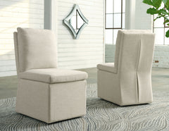 Krystanza - Dining UPH Side Chair (Set of 2) - Oatmeal