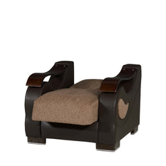 Ottomanson Metroplex - Upholstered Convertible Armchair With Storage