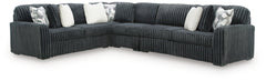 Midnight-Madness - 4 Piece Sectional