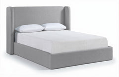 Kendall - Linen Textured Fabric Upholstered Bed