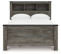 Frandern - Bookcase Panel Bed