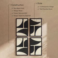 Cadence - 4 Piece Wall Art
