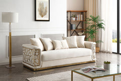 Talia - Sofa - Ivory