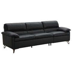 Eilene - Sofa - Black Top Grain Leather