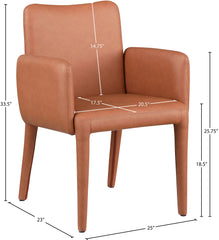 Pelle - Accent / Dining Chair - Cognac