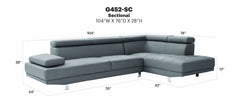 Glory Furniture - Riveredge - Sectional