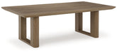 Serene Bay - Rectangular Cocktail Table - Dark Brown