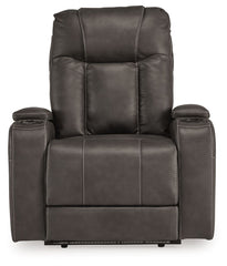 Feazada - Sofá reclinable eléctrico con reposacabezas ajustable - Shadow