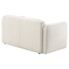 Dorset - Fabric Upholstered Round Track Arm Loveseat