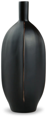 Rhaveney - Vase (Set of 3) - Small - Black