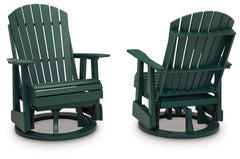 Shell Beach - Swivel Glider Chair - Green