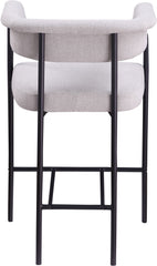 Malin - Linen Counter Stool (Set of 2)