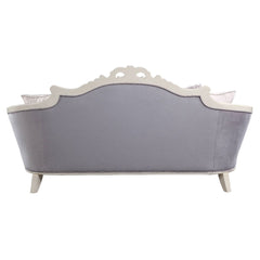 Galelvith - Sofa With 6 Pillow - Gray Fabric