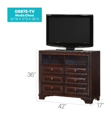 LaVita - TV Media Chest - Cappuccino