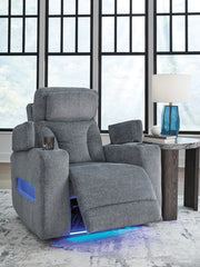 Studio Cave - Power Recliner - Steel