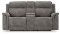 Next-Gen Durapella - Reclining Power Loveseat With Console