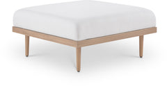 Laguna - Resilient Water Resistant Fabric Upholstered Outdoor Patio Modular Ottoman
