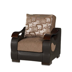 Ottomanson Metroplex - Upholstered Convertible Armchair With Storage