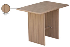 Solace - Acacia Wood Outdoor Patio Bar Table - Natural