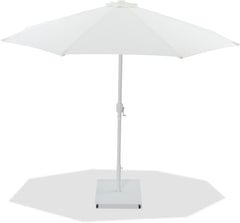 Fiji - Aluminum Patio Umbrella With Square White Base
