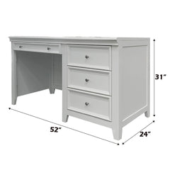 Lacey - Writing Desk - White