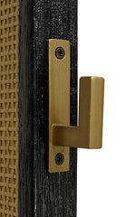 Arini - Cane Weave Full Length Standing Floor Mirror