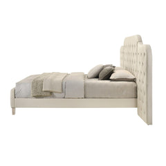 Ranallo - Queen Wall Bed - Beige Linen & Natural