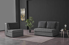 Ottomanson Studio - Convertible Loveseat With Storage