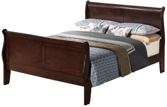 Glory Furniture - Louis Phillipe - Sleigh Bed