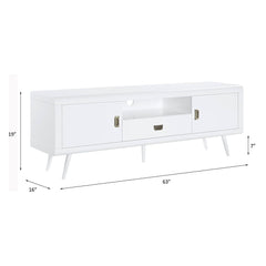 Pagan - TV Stand - White High Gloss