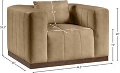 Mallina - Chair - Tan