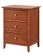 Glory Furniture - Daniel - 3 Drawer Nightstand