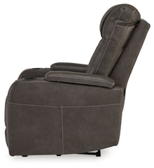 Feazada - Sofá reclinable eléctrico con reposacabezas ajustable - Shadow