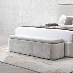 Orane - Bench With Storage - Gray
