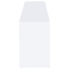 Laughlin - 4 Door Engineered Wood TV Stand - White