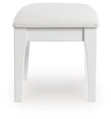 Chalanna - Vanity Stool - White