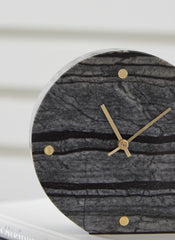 Janmour - Table Clock (Set of 2) - Black