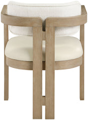 Ravina - Upholstered Dining Chair With Stained Natural Base (Set of 2)