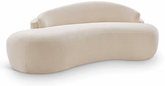 Caspian - Chenille Fabric Upholstered Loveseat