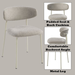Ingram - Side Chair (Set of 2) - Light Gray