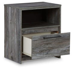 Baystorm - One Drawer Night Stand - Gray