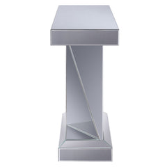 Noralie - 31"H Console Table - Mirrored & Faux Diamonds