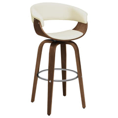 Zion Ivory Swivel Bar Stool - MyWaynesHome #
