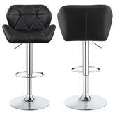 Berrington Black Adjustable Bar Stool - MyWaynesHome #