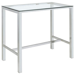 Tolbert Clear Bar Table - MyWaynesHome #