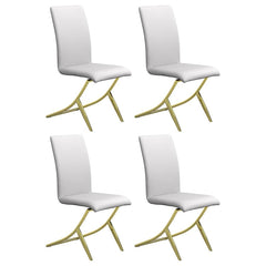 Carmelia White Side Chair - MyWaynesHome #