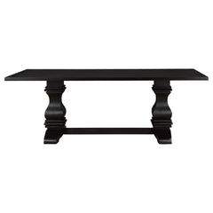 Parkins 7-piece Rectangular Dining Table Set Rustic Espresso - MyWaynesHome #