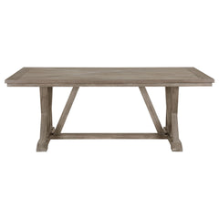 Cornelia Rectangular 82-inch Dining Table Coastal Grey - MyWaynesHome #